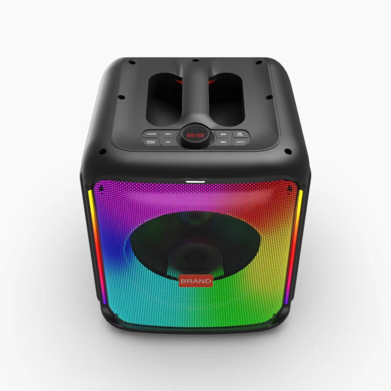 BEST WATERPROOF PARTY SPEAKER 8 INCH OUTDOOR BLUETOOTH SPEAKERS WITH RGB LIGHTS CAIXA DE SOM - Image 4