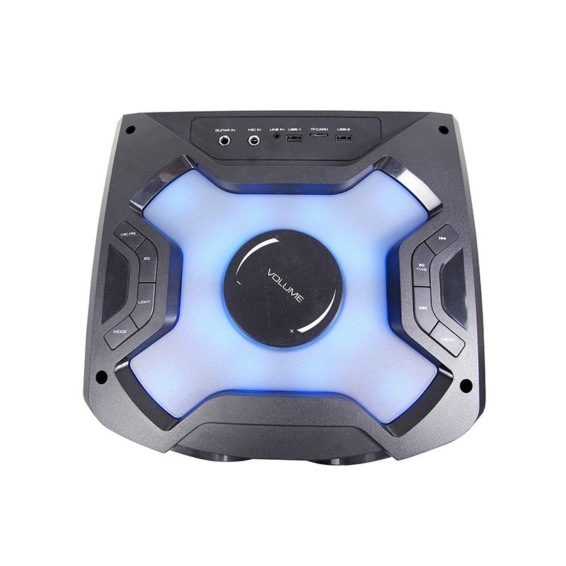 DUAL 8/10 INCH WOOFER KARAOKE WOOD SPEAKER - Image 7