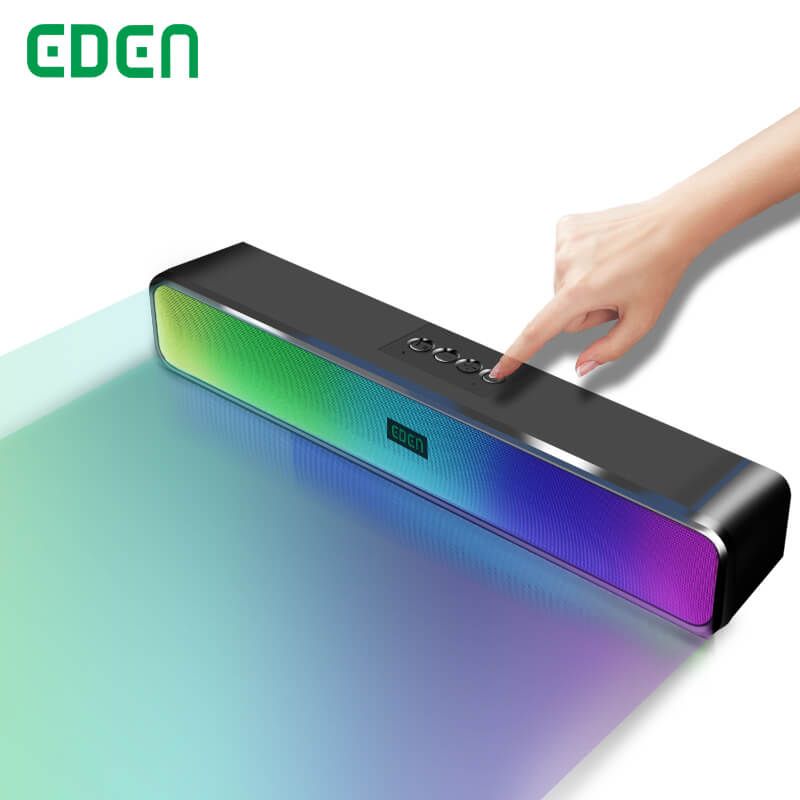 WIRELESS BLUETOOTH 2 INCH SPEAKERS RGB SOUND BAR
